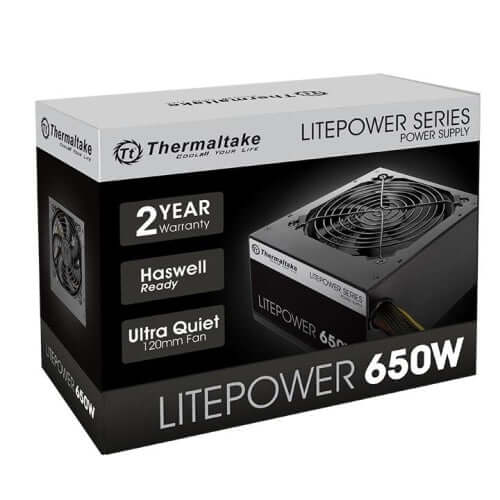 PSU THERMALTAKE LITEPOWER SERIES 650W BLACK